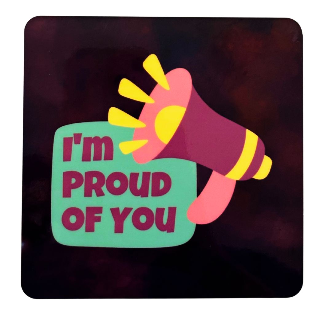 Motivational coasters for kids